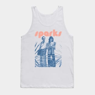 Sparks \//\ Retro 70s Style FanArt Design Tank Top